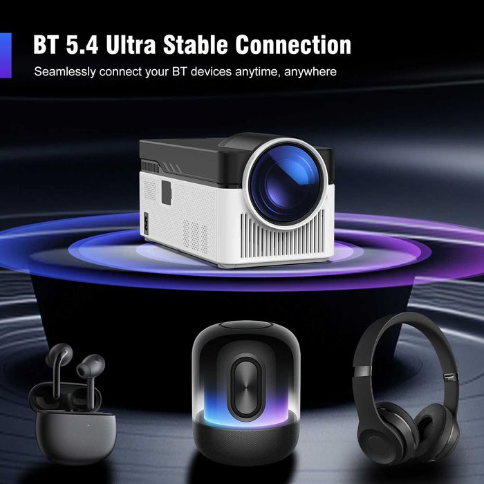 Смарт LED Проектор Magcubic® HY450 Android 8K 900ANSI 0.6:1 40-200"