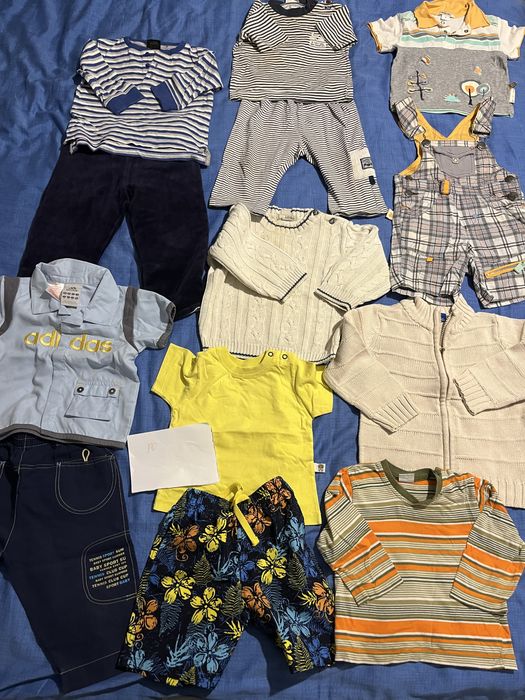 Детски дрехи за момче ръст 80, 9-12 месеца