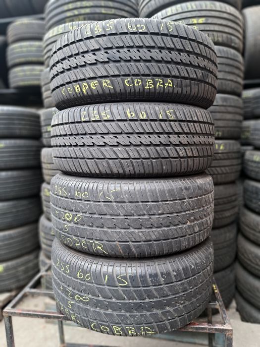 Set anvelope 255/60 R15 cu 235/60 R15 Cooper Cobra