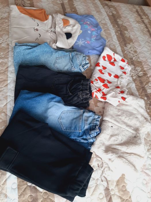 Лот дрехи за момиче р.128 - 7г