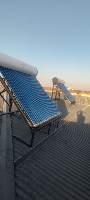 Куёш сув иситкичи ~ Солнечный водонагреватель