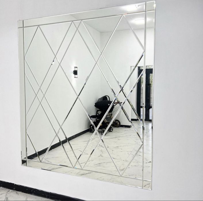 Зеркало мозайка,ромбики,панно