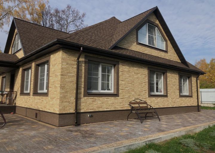 Фасад дома под ключ Утепление Отделка Декор