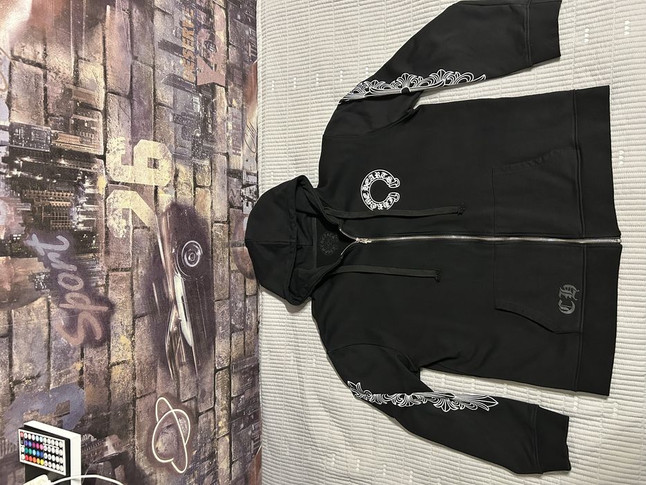 Зип худи Хром хартс XL