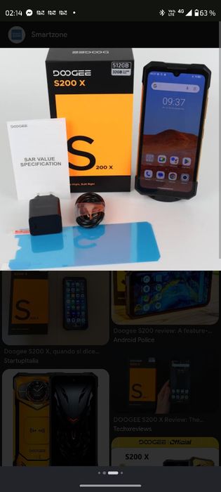Vând Doogee S200x nou