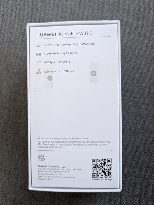 SIGILAT - Router Modem 4G Sim Huawei Mobile Wifi Portabil Wireless