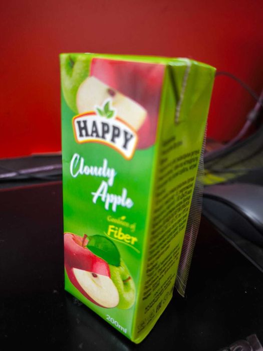 Сок 200 мл с трубочкой