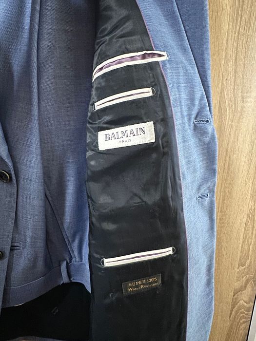 Balmain suit SUPER 120s Water Resistant