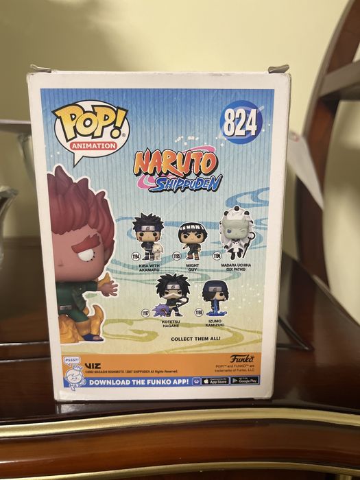 Funko pop Naruto might guy