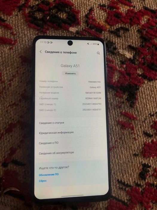 Samsung Galaxy A51 64GB sotiladi