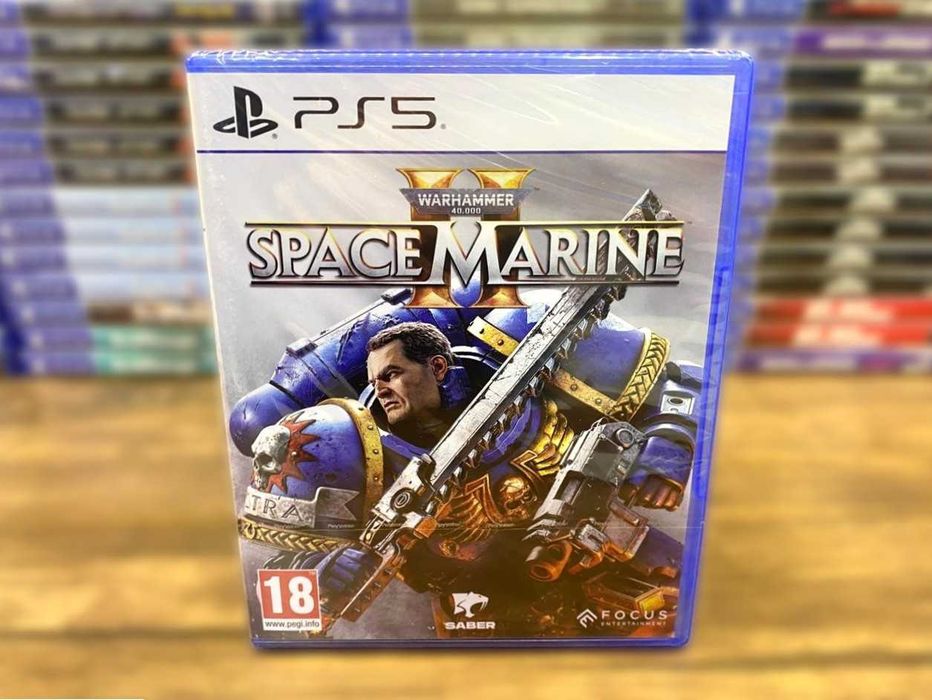НОВЫЙ Warhammer 40000 Space Marine 2 PS5 Большой Выбор Игр