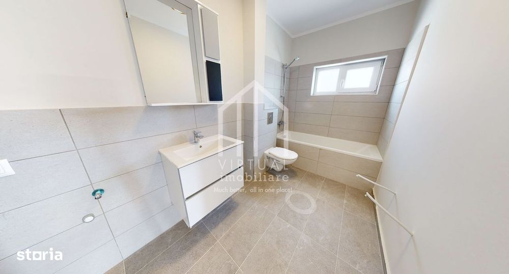 Apartament cu 3 camere la cheie, loc de parcare, terasa 12mp