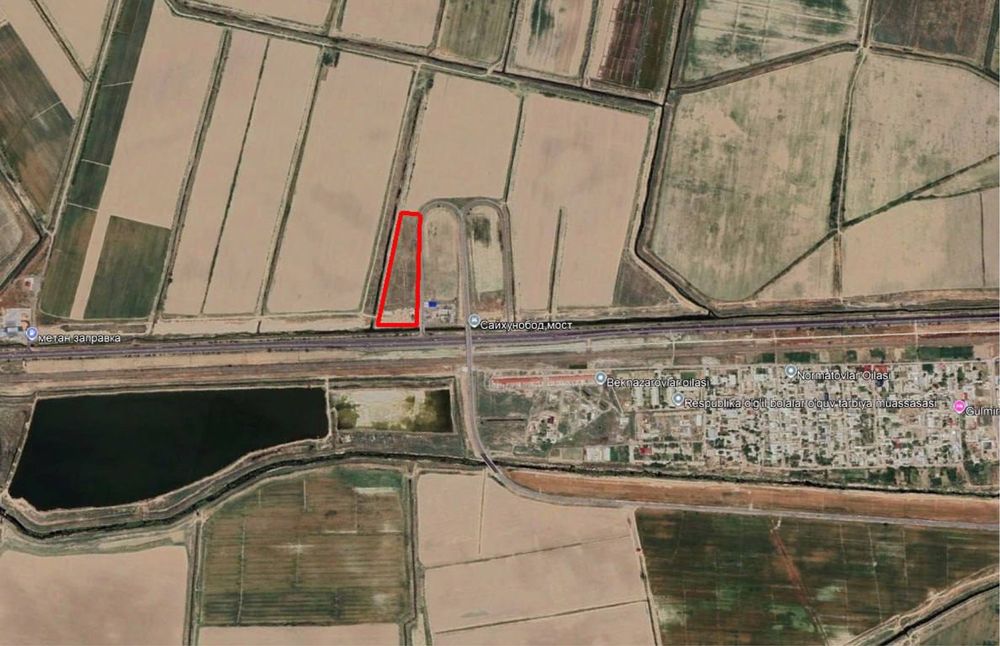 Участок на первой линии трассы М34 — 80 соток + 1,7 га