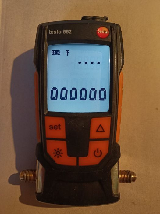 Vand Testo 552 vacuumetru digital