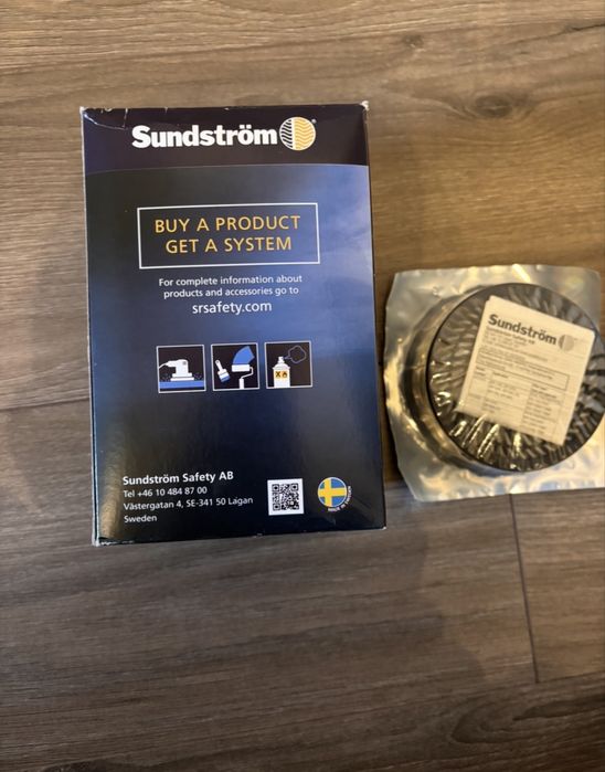 професионален маска Sundström SR 100 + газов филтър SR 297 ABEK1