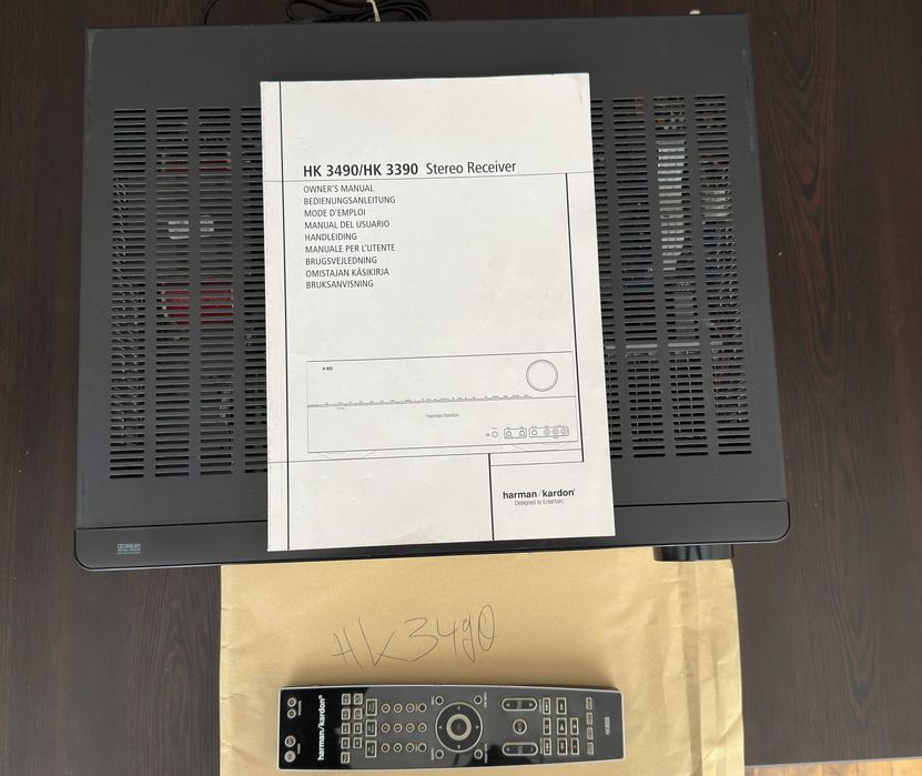 Harman Kardon HK 3490 – Мощен Стерео Ресивър с DAC | 120W