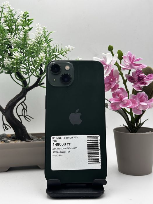 iphone 13 256gb/71% box айфон 13 256гб/71% каробка