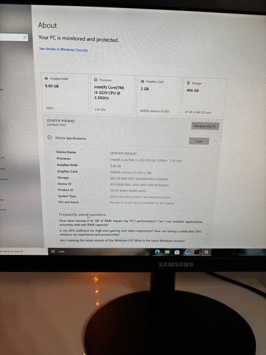 Setup complet de birou – PC + Laptop + 2 monitoare + periferice