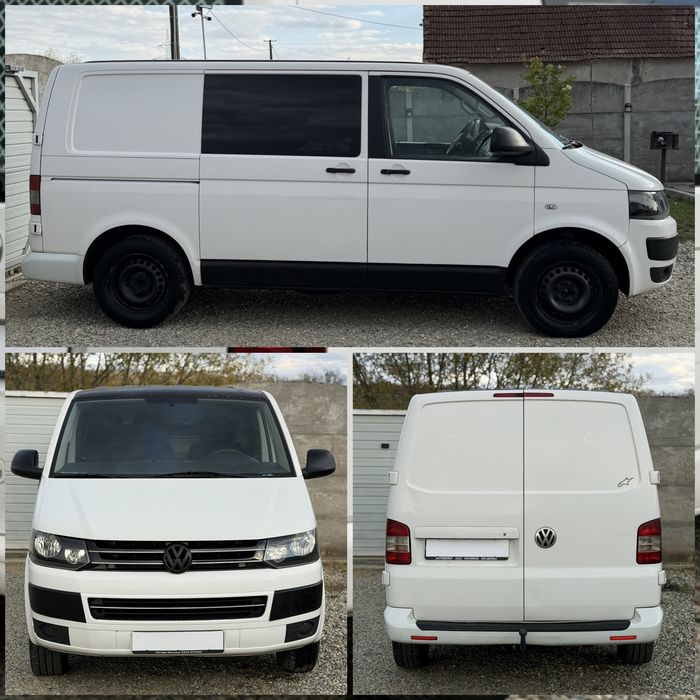 Volkswagen Transporter T5 - Facelift - Lung / Scurt - 3 L + Marfa - 2.0 TDI - Euro 5 - Navigatie - A/C - Senzori parcare -Pilot automat -Computer bord