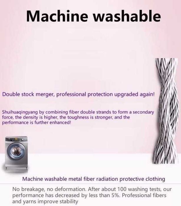 Екранирано Яке с Метални Нишки ЕМП Електромагнитен Щит EMP Излъчване