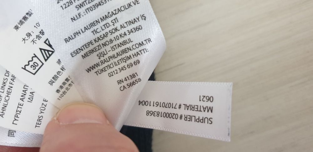 POLO Ralph Lauren Half Zip 3/4 Pima Cotton Knit  L ОРИГИНАЛ! Мъжко