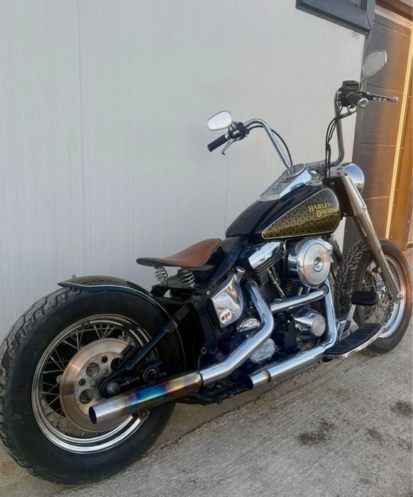 Harley davidson softail evo bobber