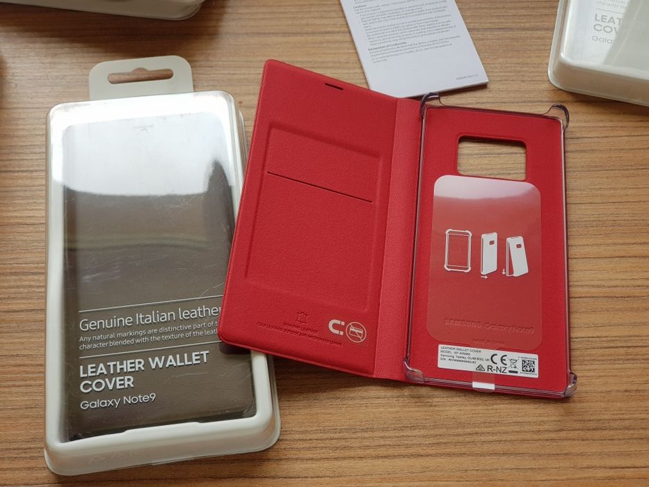 Oferta:Husa ACTIVA Originala Samsung Galaxy Note 9!Flip piele naturala