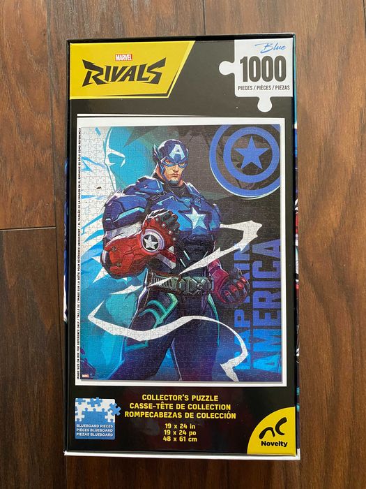 Captain America Marvel Rivals пъзел - 1000 части