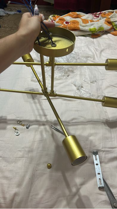 Люстра новая многг штук