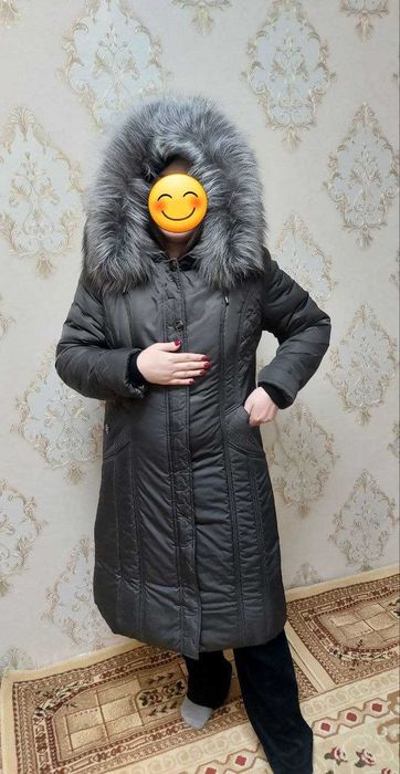 Продается новая куртка. Верблюжий шерсть. Мех на воротнике чернабурка.