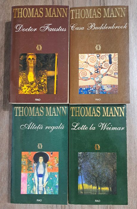 Thomas Mann - lot 4 carti editura RAO Opere XX