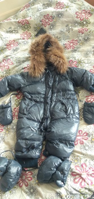 Комбинезон пуховик зимний