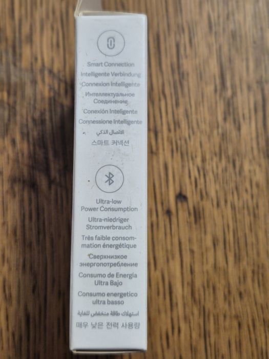 Elementul este un Mi Temperature and Humidity Monitor 2 de la Xiaomi.