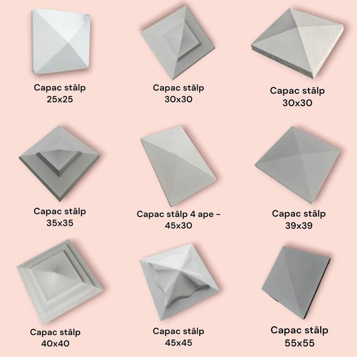 Capace,coame,piatra decorativa