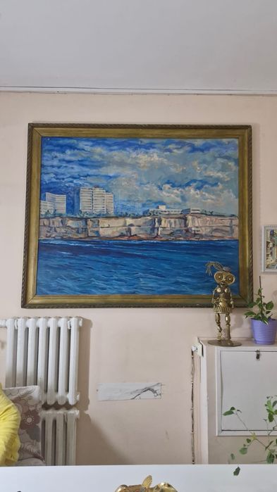 Картина холст Каспий