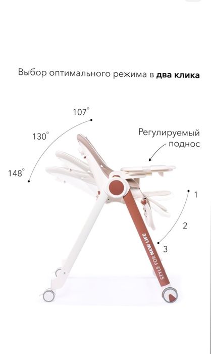 Стульчик для кормления Happy Baby