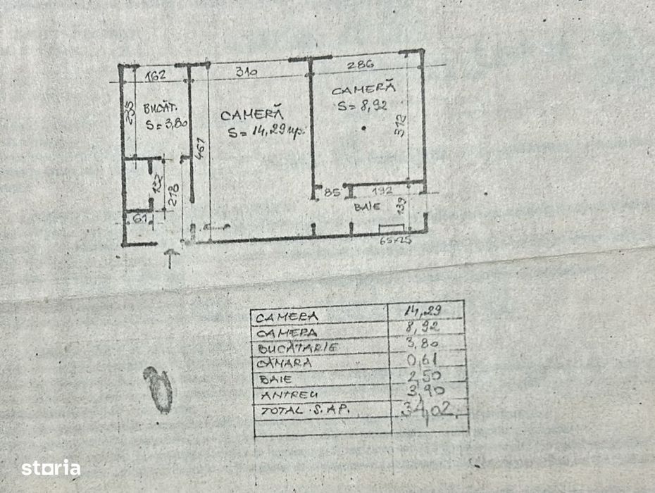Investitie! Apartament 2 camere, etaj intermediar, zona Academiei de M