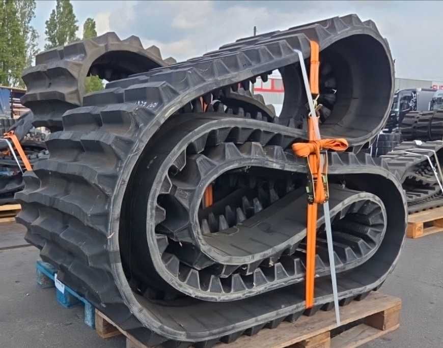 Set 2 Senile Cauciuc NOI U-6A 650x110x88 ITR Yanmar C80R / Morooka