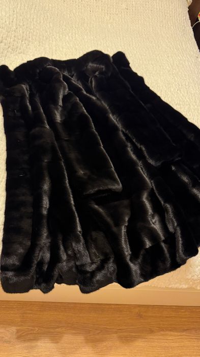 #123 Палто от норка.Blackglama.Italy.. Естествена кожа с косъм.