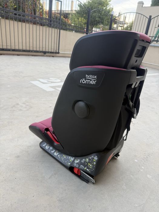 Scaun auto ISOFIX Britax Romer ADVANSAFIX IV M Wine Rose, 9-36 kg, roz