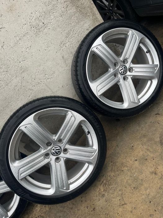 Jante cu anvelope vw golf 7r