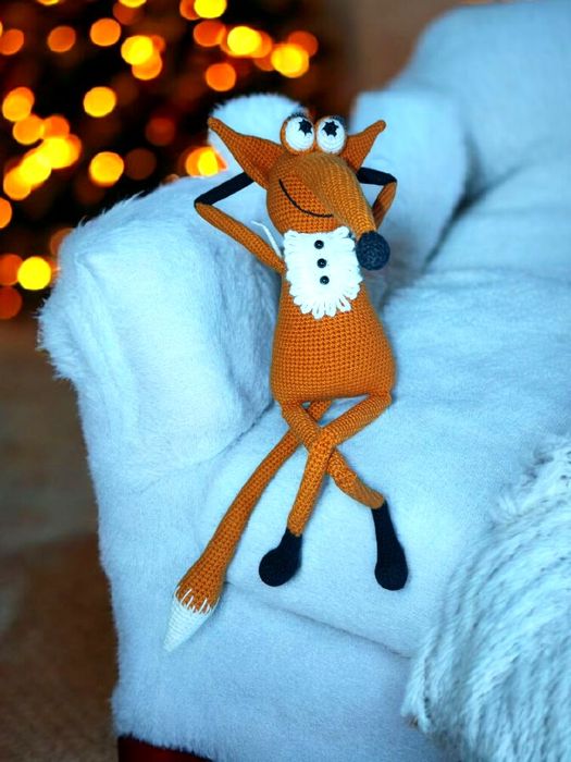 Игрушка ручной работы Мистер Лис