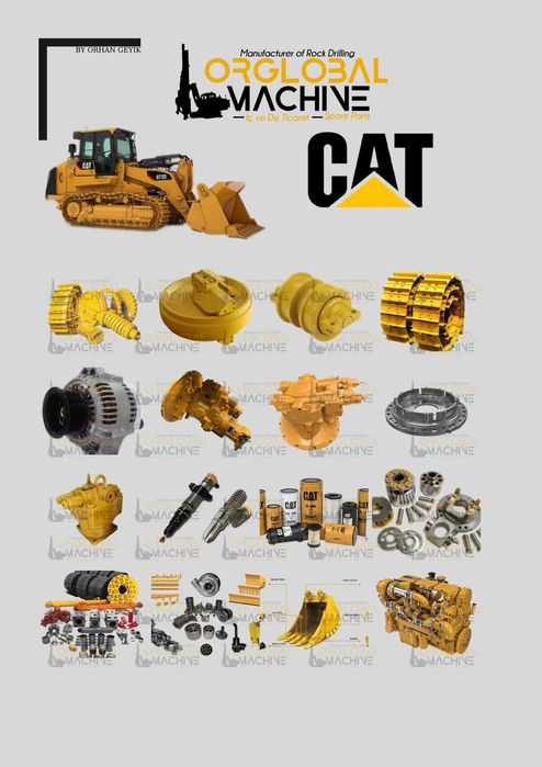 Caterpillar (CAT) - запасные части - ehtiyot qismlari