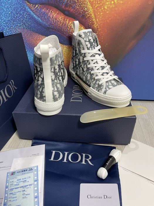 Adidasi Dior B23 piele naturala Full Box colectie noua