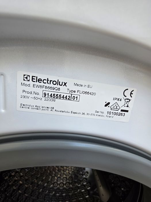 Пералня Electrolux PerfectCare 800
