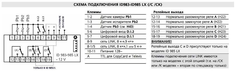 Микропроцессор (контроллер) Еliwell ID 985LX NTC