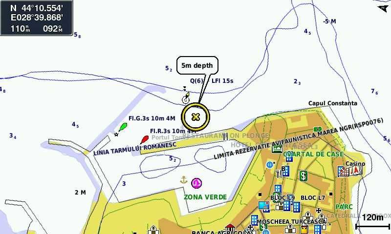 Sonar GPS Garmin Echomap 73DV
