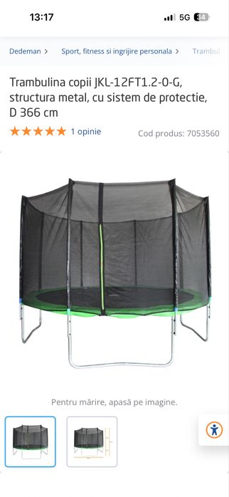 Vand Trambulina copii