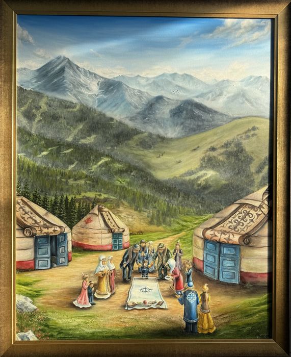 Картина “Тұсау кесер”