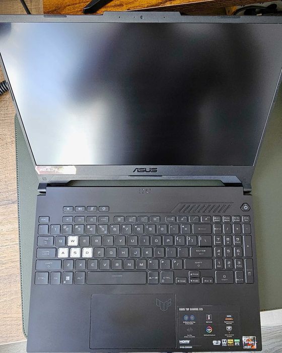 Laptop Gaming ASUS TUF A15 - AMD Ryzen 7 6800HS, RTX 3050 4GB, 1TB